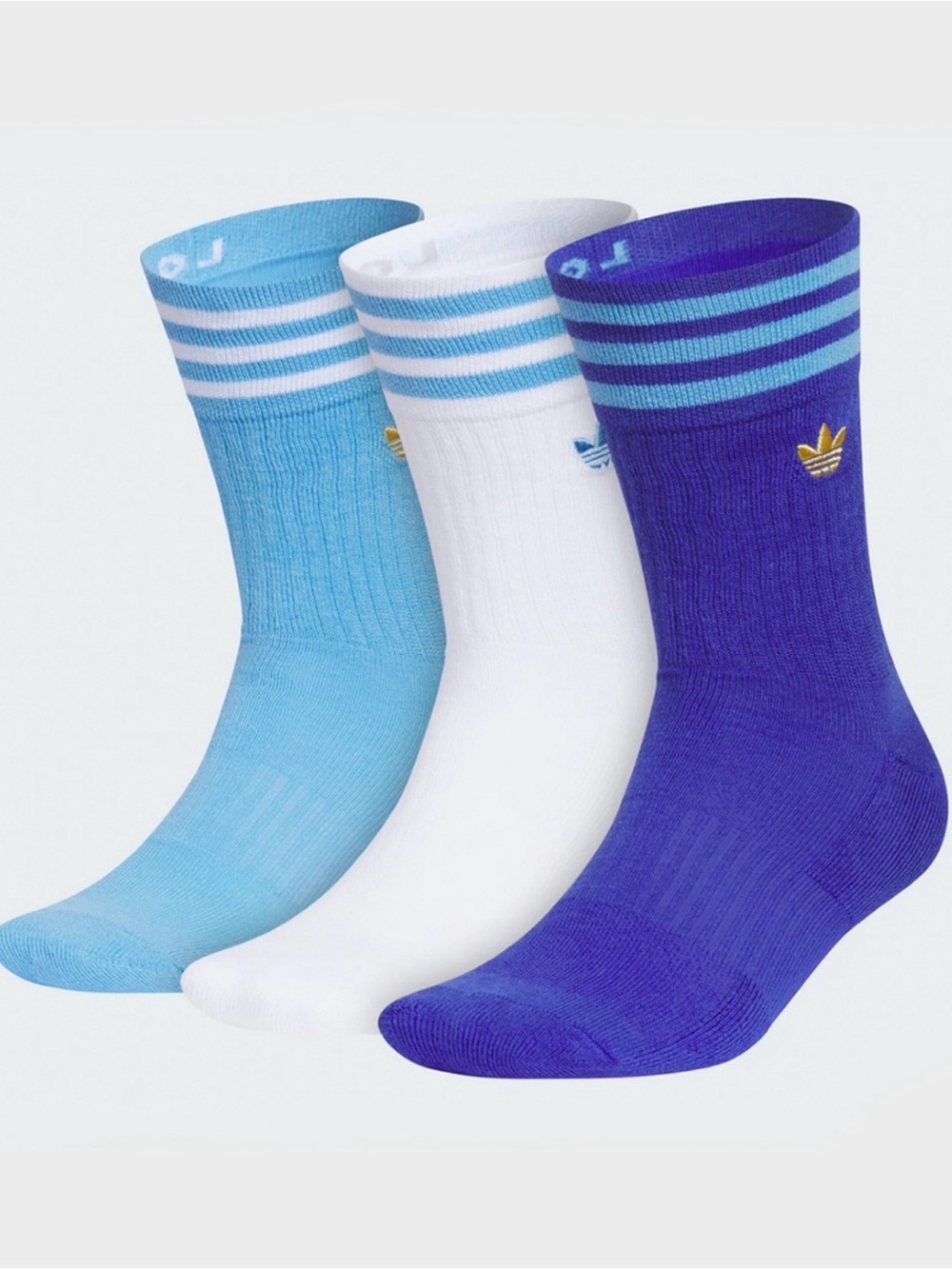 Adidas/World Cup/Soccer: Argentina Roller National Team Socks (3 Pairs)
